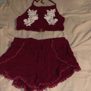 Shirt and shorts set